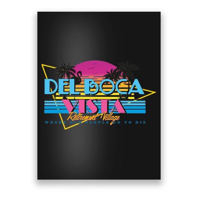 Retro City Summer Trip Poster