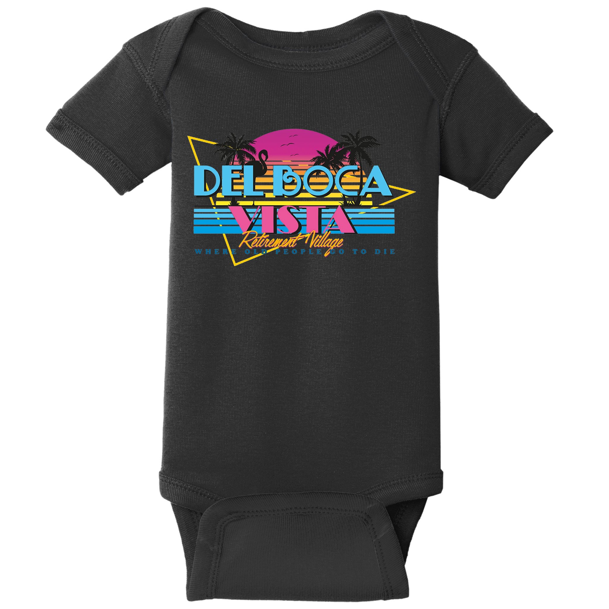Retro City Summer Trip Baby Bodysuit