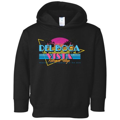Retro City Summer Trip Toddler Hoodie
