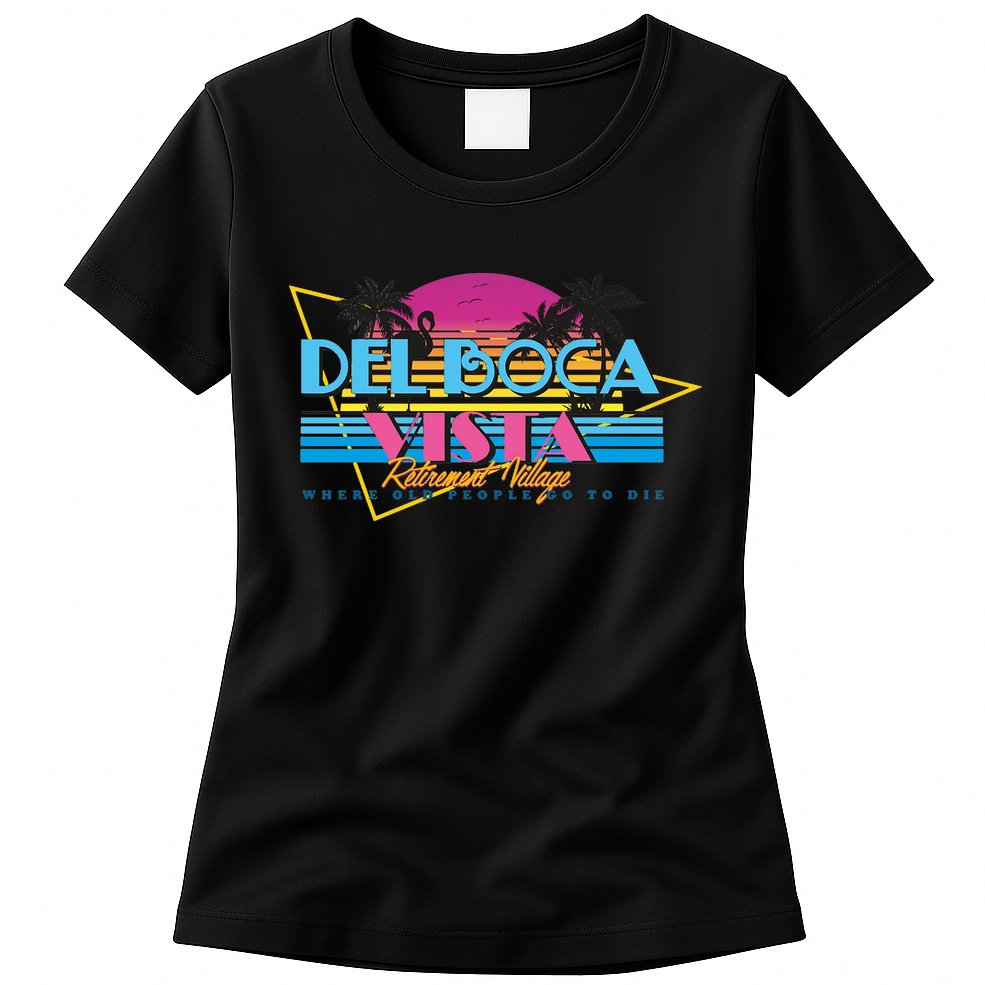 Retro City Summer Trip Womens T-Shirt