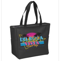Retro City Summer Trip Zip Tote Bag