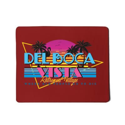 Retro City Summer Trip Mousepad