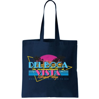 Retro City Summer Trip Tote Bag