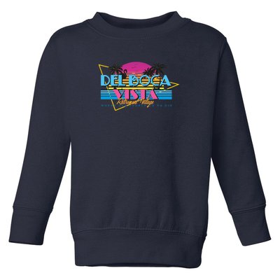 Retro City Summer Trip Toddler Sweatshirt