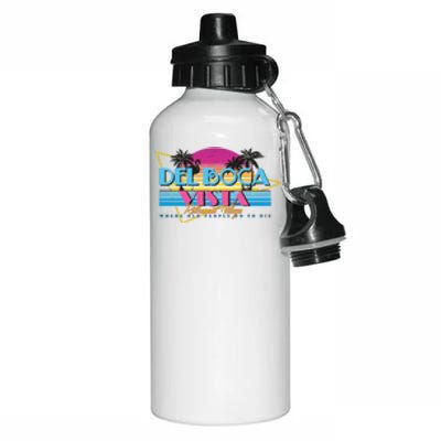 Retro City Summer Trip Aluminum Water Bottle