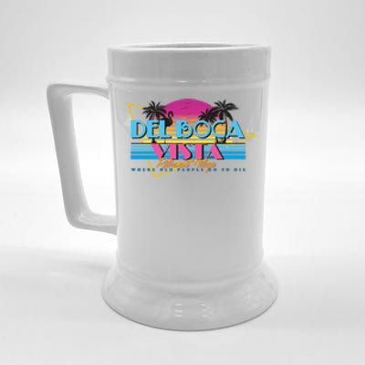 Retro City Summer Trip Beer Stein