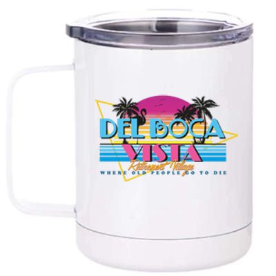 Retro City Summer Trip 12 oz Stainless Steel Tumbler Cup