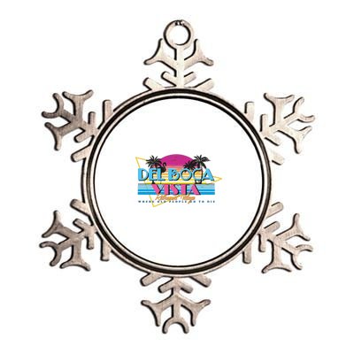 Retro City Summer Trip Metallic Star Ornament