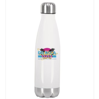 Retro City Summer Trip Stainless Steel Insulated Water Bottle