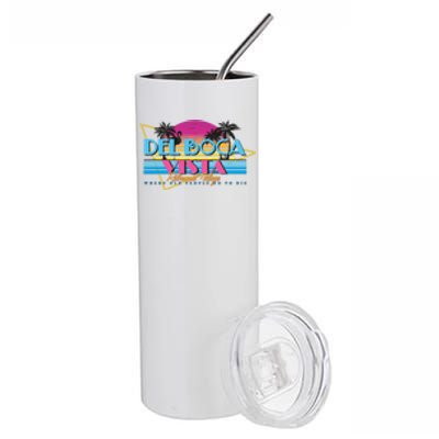 Retro City Summer Trip Stainless Steel Tumbler