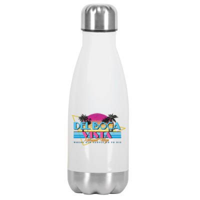 Retro City Summer Trip Stainless Steel Insulated Water Bottle