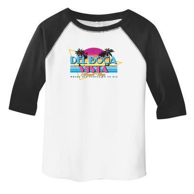 Retro City Summer Trip Toddler Fine Jersey T-Shirt