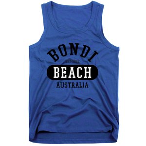 Retro College Style Bondi Beach Australia Graphic Design Gift Tank Top