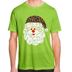 Retro Christmas Santa Claus Face Old Fashioned Gift Adult ChromaSoft Performance T-Shirt