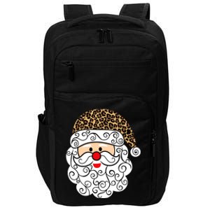 Retro Christmas Santa Claus Face Old Fashioned Gift Impact Tech Backpack