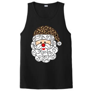 Retro Christmas Santa Claus Face Old Fashioned Gift PosiCharge Competitor Tank