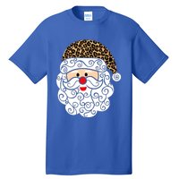 Retro Christmas Santa Claus Face Old Fashioned Gift Tall T-Shirt