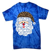 Retro Christmas Santa Claus Face Old Fashioned Gift Tie-Dye T-Shirt