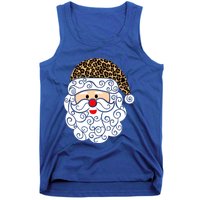 Retro Christmas Santa Claus Face Old Fashioned Gift Tank Top