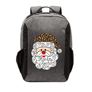 Retro Christmas Santa Claus Face Old Fashioned Gift Vector Backpack