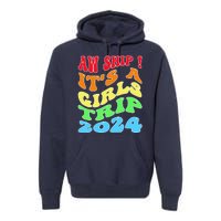 Retro Cruise Ship Vacation Gifts Premium Hoodie