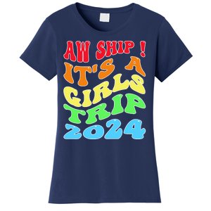 Retro Cruise Ship Vacation Gifts Women's T-Shirt