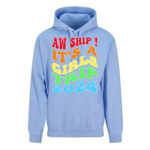 Retro Cruise Ship Vacation Gifts Unisex Surf Hoodie