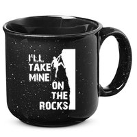 Rock Climbing Simple Classic 15oz Campfire Ceramic Mug
