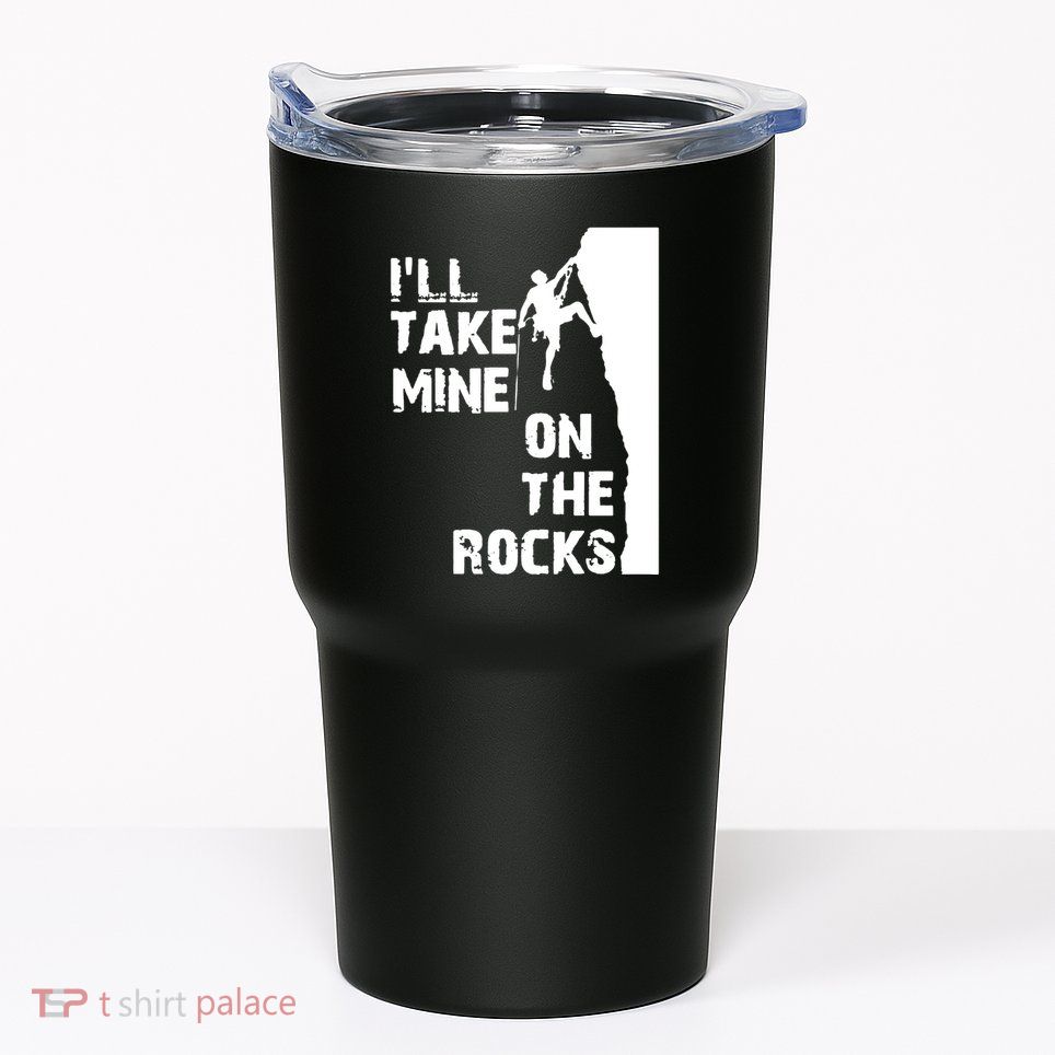 Rock Climbing Simple Classic Tumbler