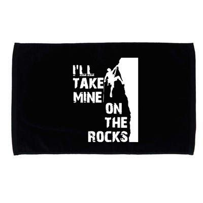 Rock Climbing Simple Classic Microfiber Hand Towel
