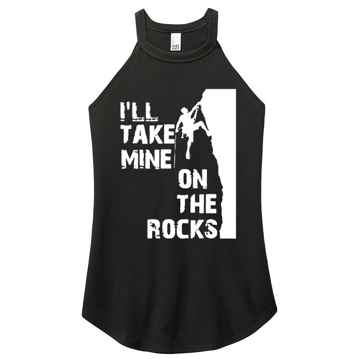 Rock Climbing Simple Classic Women's Perfect Tri Rocker Tank