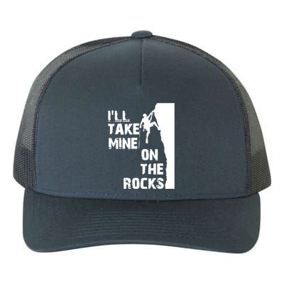Rock Climbing Simple Classic Yupoong Adult 5-Panel Trucker Hat