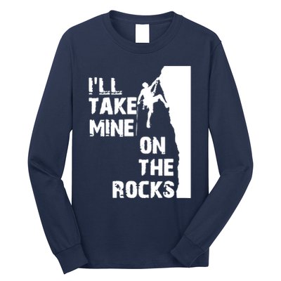 Rock Climbing Simple Classic Long Sleeve Shirt
