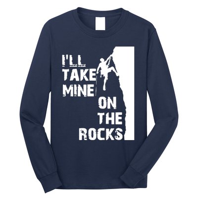 Rock Climbing Simple Classic Long Sleeve Shirt