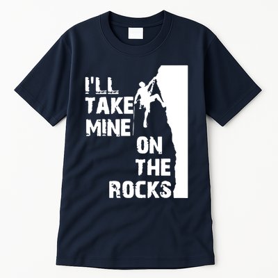 Rock Climbing Simple Classic Tall T-Shirt