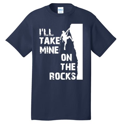 Rock Climbing Simple Classic Tall T-Shirt