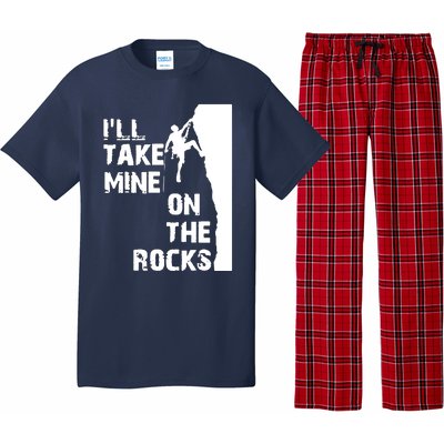 Rock Climbing Simple Classic Pajama Set