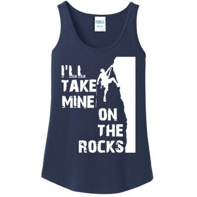 Rock Climbing Simple Classic Ladies Essential Tank