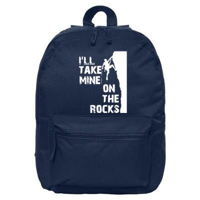 Rock Climbing Simple Classic 16 in Basic Backpack