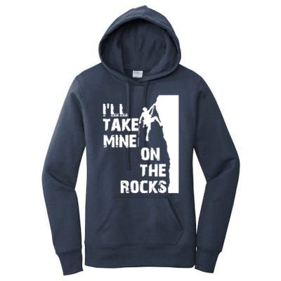 Rock Climbing Simple Classic Women's Pullover Hoodie