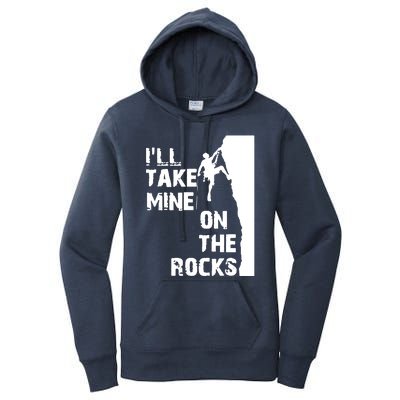 Rock Climbing Simple Classic Women's Pullover Hoodie