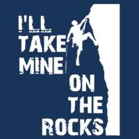 Rock Climbing Simple Classic Youth Performance Sprint T-Shirt