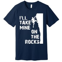 Rock Climbing Simple Classic Premium T-Shirt