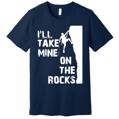 Rock Climbing Simple Classic Premium T-Shirt