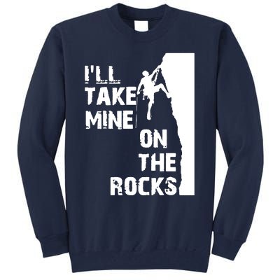 Rock Climbing Simple Classic Tall Sweatshirt