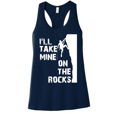 Rock Climbing Simple Classic Women's Racerback Tank