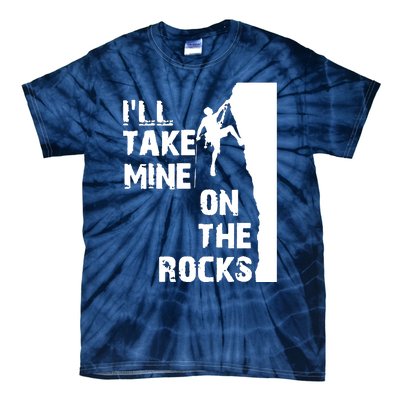 Rock Climbing Simple Classic Tie-Dye T-Shirt