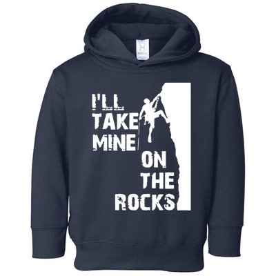 Rock Climbing Simple Classic Toddler Hoodie