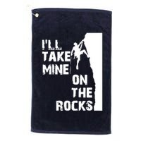 Rock Climbing Simple Classic Golf Towel
