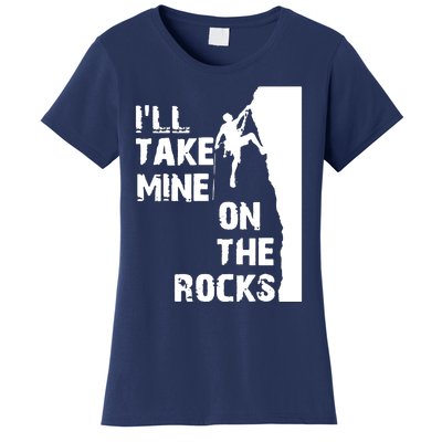 Rock Climbing Simple Classic Women's T-Shirt